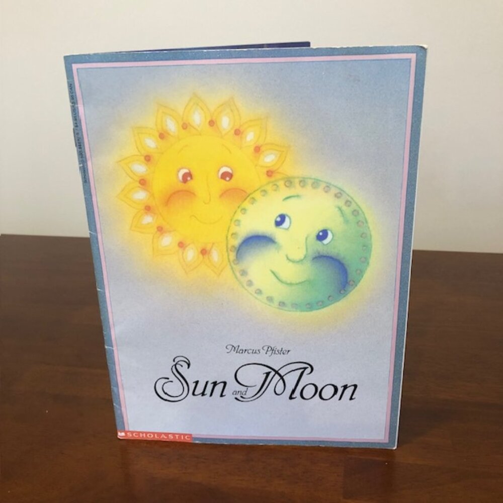 Sun And Moon Vintage 90’s Book.